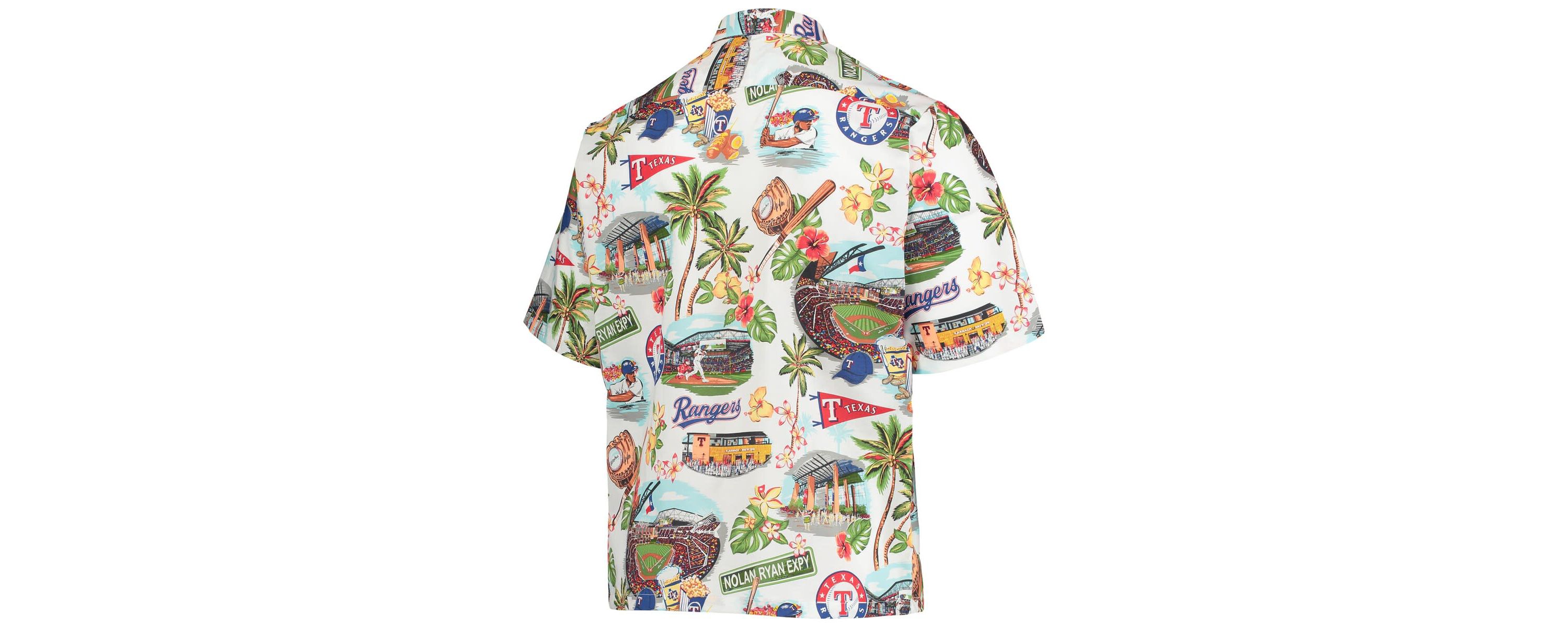 MLB Texas Rangers Scenic Button-Up Shirt