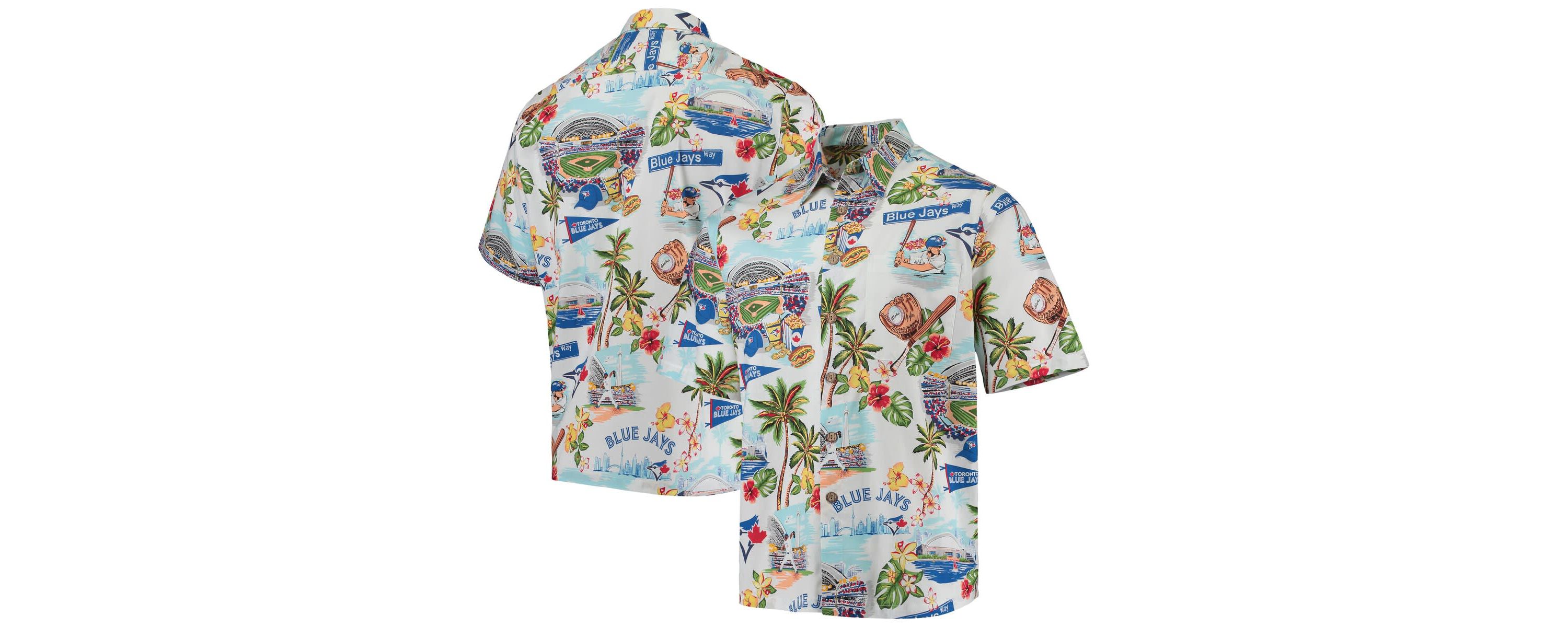Toronto Blue Jays MLB Toronto Jays Scenic Button-Up Shirt