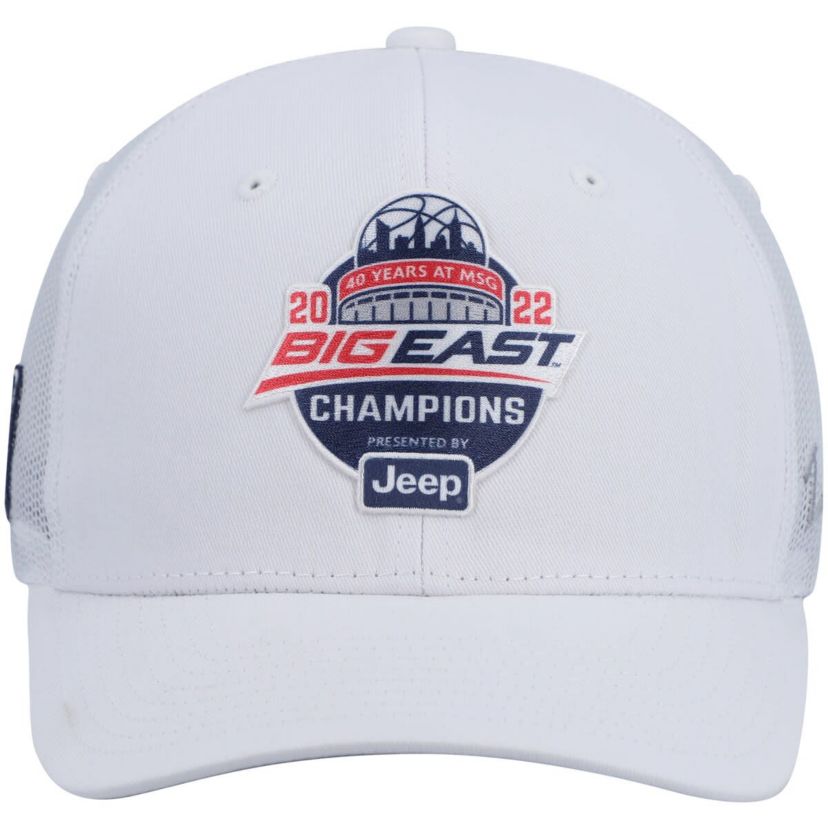 NCAA Villanova Wildcats 2022 Big East Basketball Conference Tournament s Locker Room Adjustable Hat