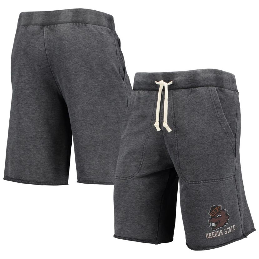 NCAA Heathered Oregon State Beavers Victory Lounge Shorts