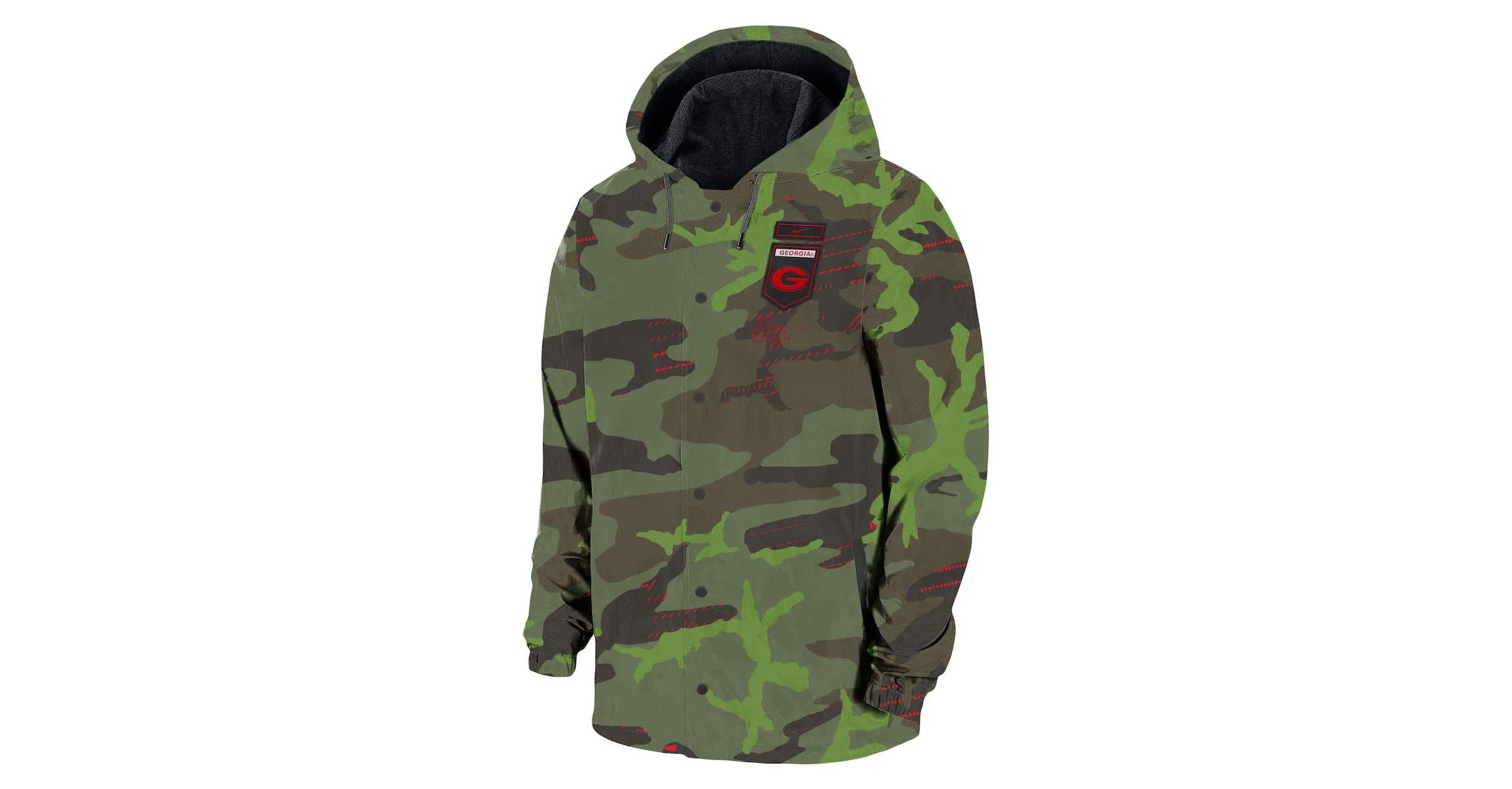 NCAA Nike Georgia Bulldogs Hoodie Full-Snap Jacket