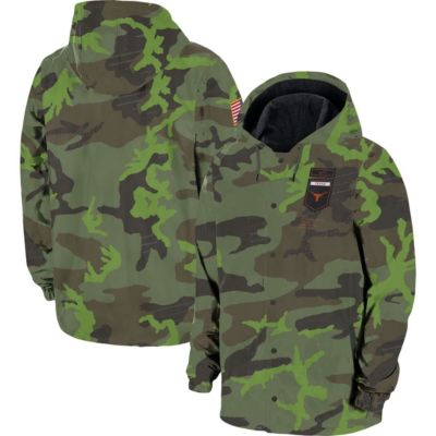 Men's NCAA Nike Texas Longhorns Hoodie Full-Snap Jacket, Large