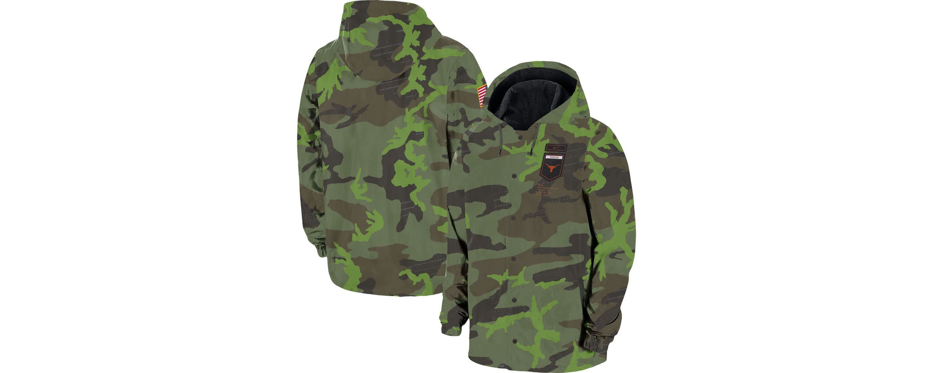 NCAA Nike Texas Longhorns Hoodie Full-Snap Jacket