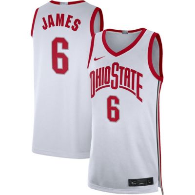 Men's NCAA Nike LeBron James Ohio State Buckeyes Limited Basketball Jersey