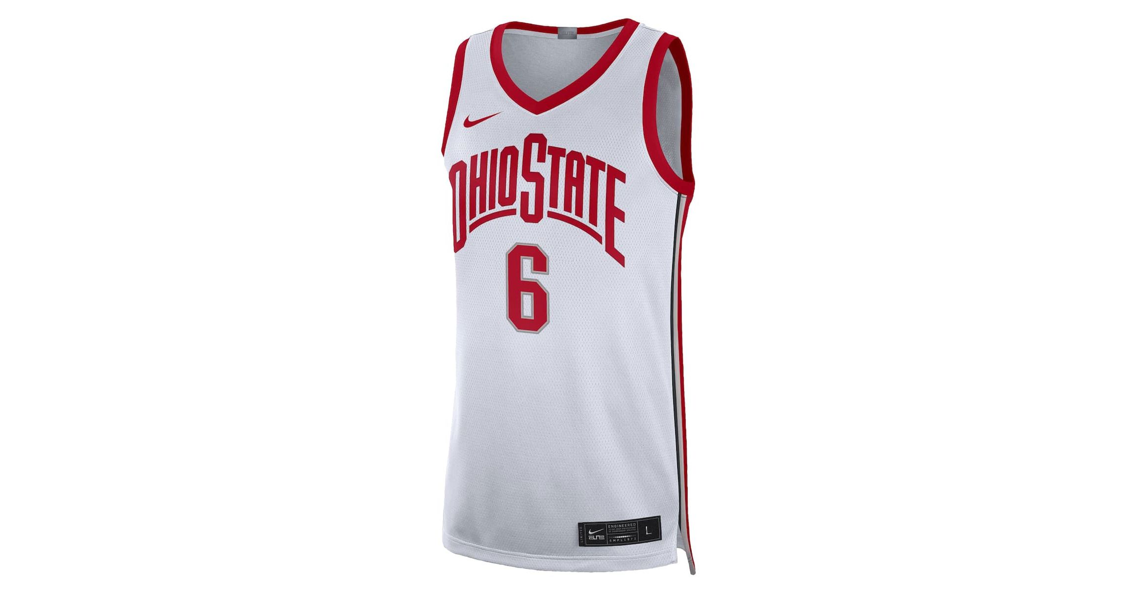 NCAA Nike LeBron James Ohio State Buckeyes Limited Basketball Jersey