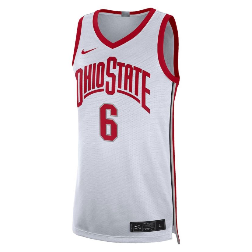 NCAA Nike LeBron James Ohio State Buckeyes Limited Basketball Jersey