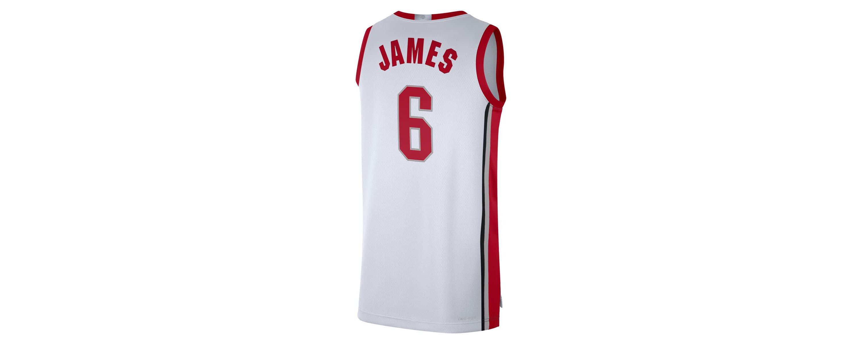 NCAA Nike LeBron James Ohio State Buckeyes Limited Basketball Jersey