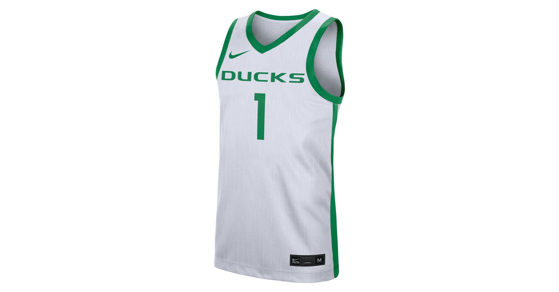 NCAA Nike #1 Oregon Ducks Replica Jersey