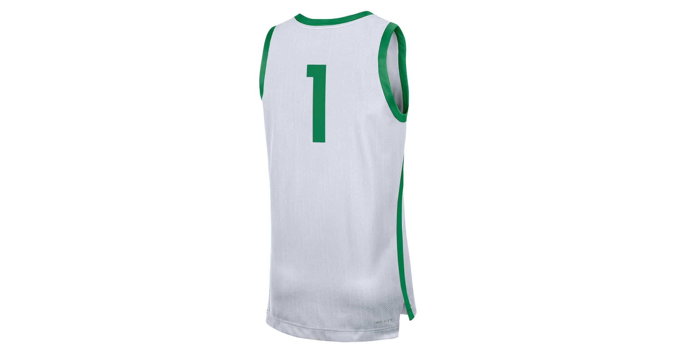 NCAA Nike #1 Oregon Ducks Replica Jersey