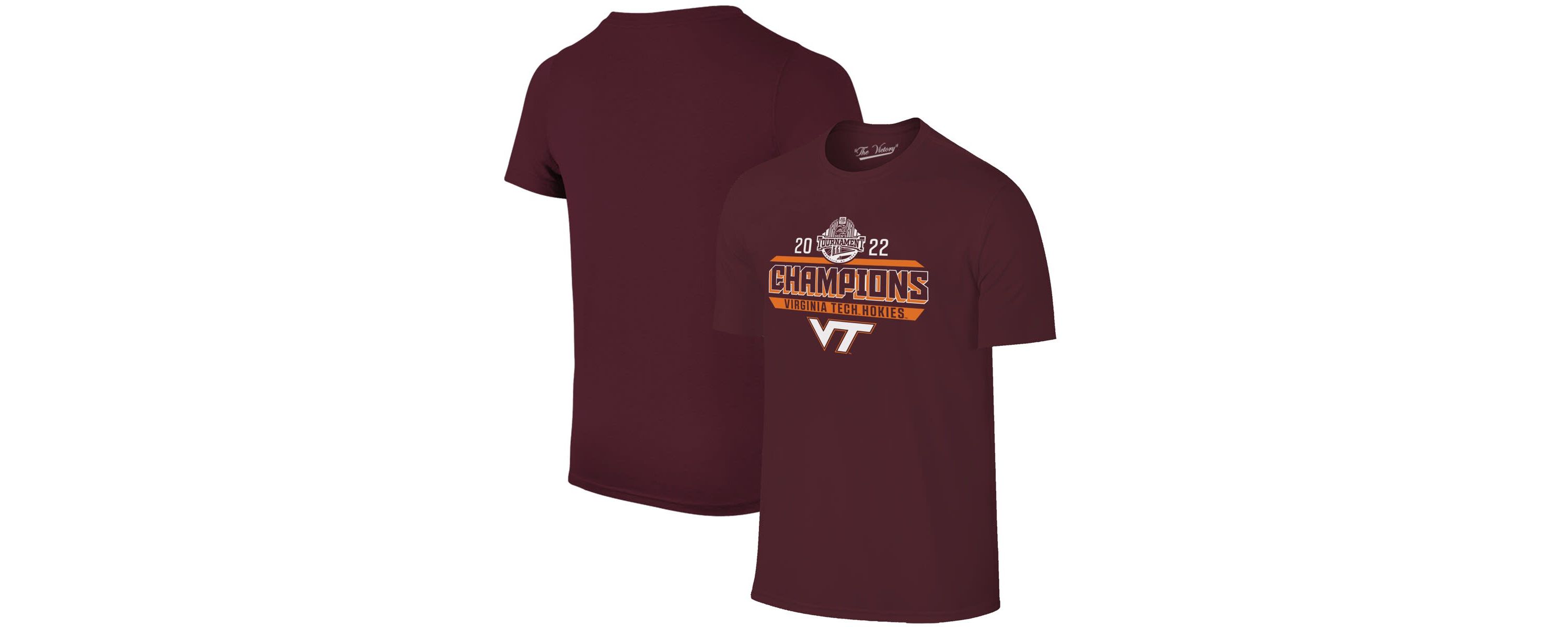 NCAA Virginia Tech Hokies 2022 ACC Basketball Conference Tournament s Locker Room T-Shirt