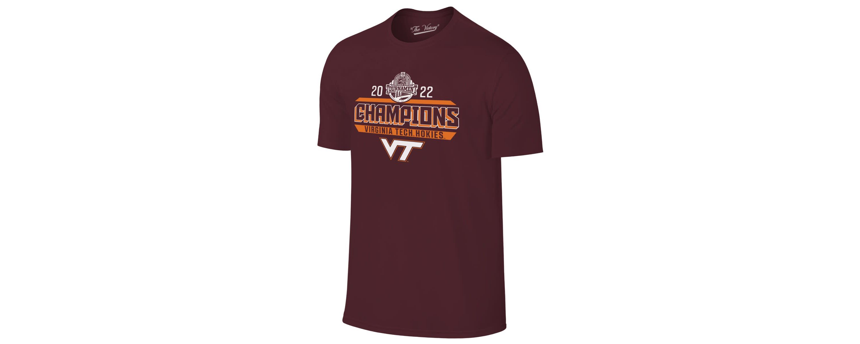 NCAA Virginia Tech Hokies 2022 ACC Basketball Conference Tournament s Locker Room T-Shirt