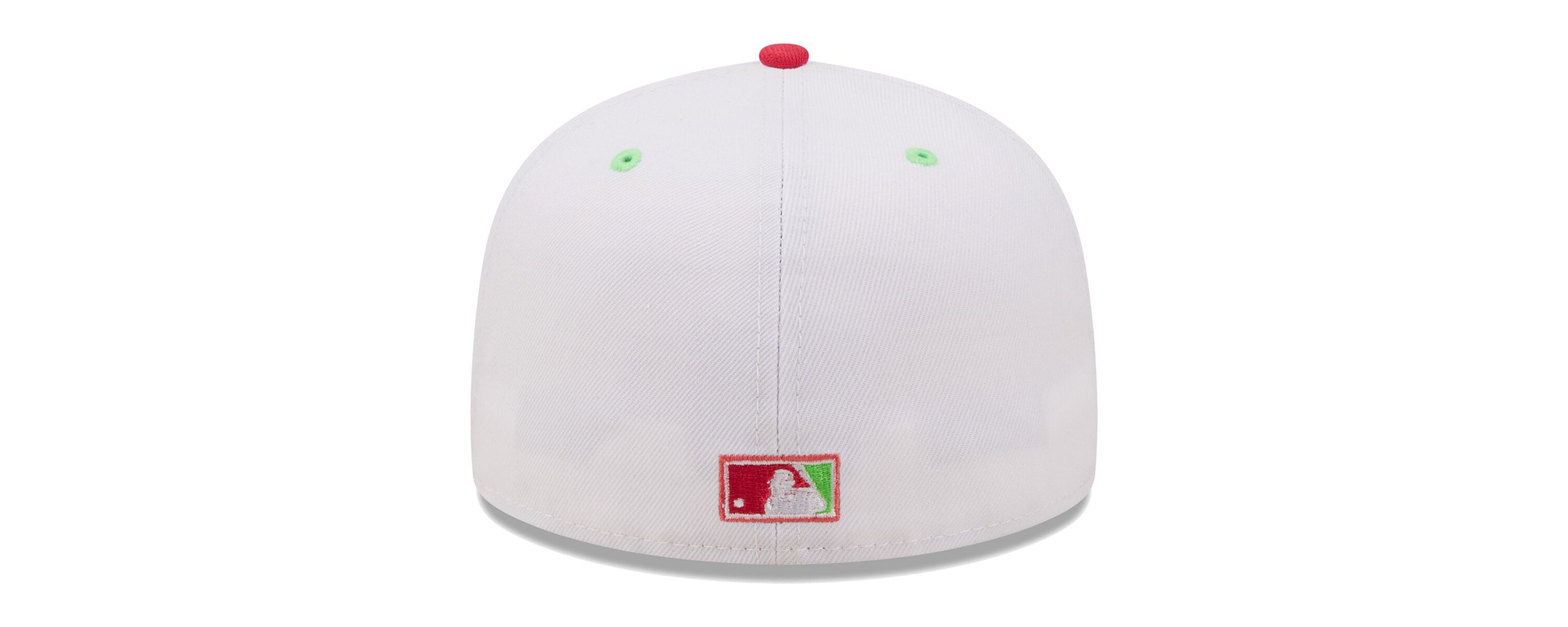 Boston Red Sox MLB White/Coral Boston Sox 2004 World Series Strawberry Lolli 59FIFTY Fitted Hat