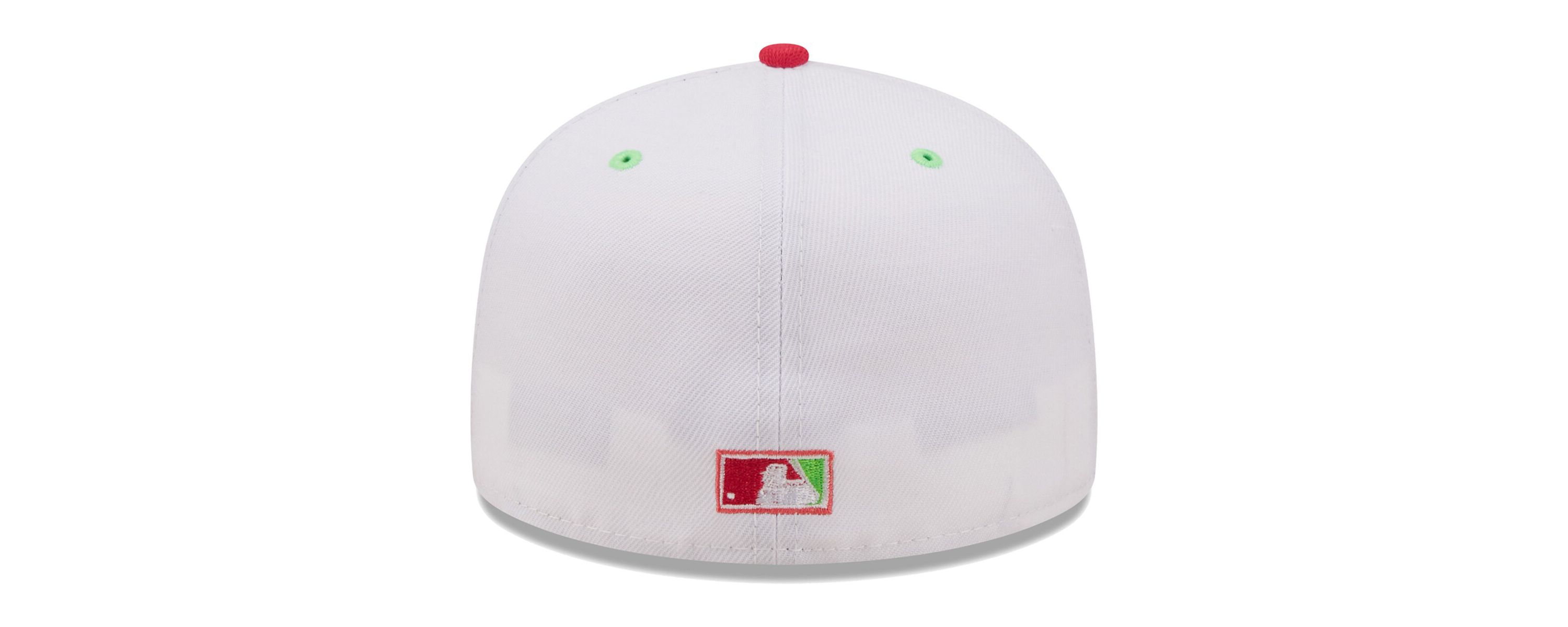 MLB White/Coral Chicago Cubs 1990 MLB All-Star Game Strawberry Lolli 59FIFTY Fitted Hat