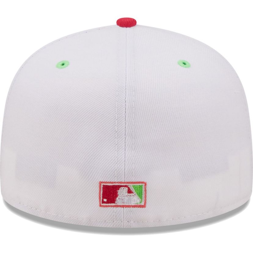 MLB White/Coral Chicago Cubs 1990 MLB All-Star Game Strawberry Lolli 59FIFTY Fitted Hat