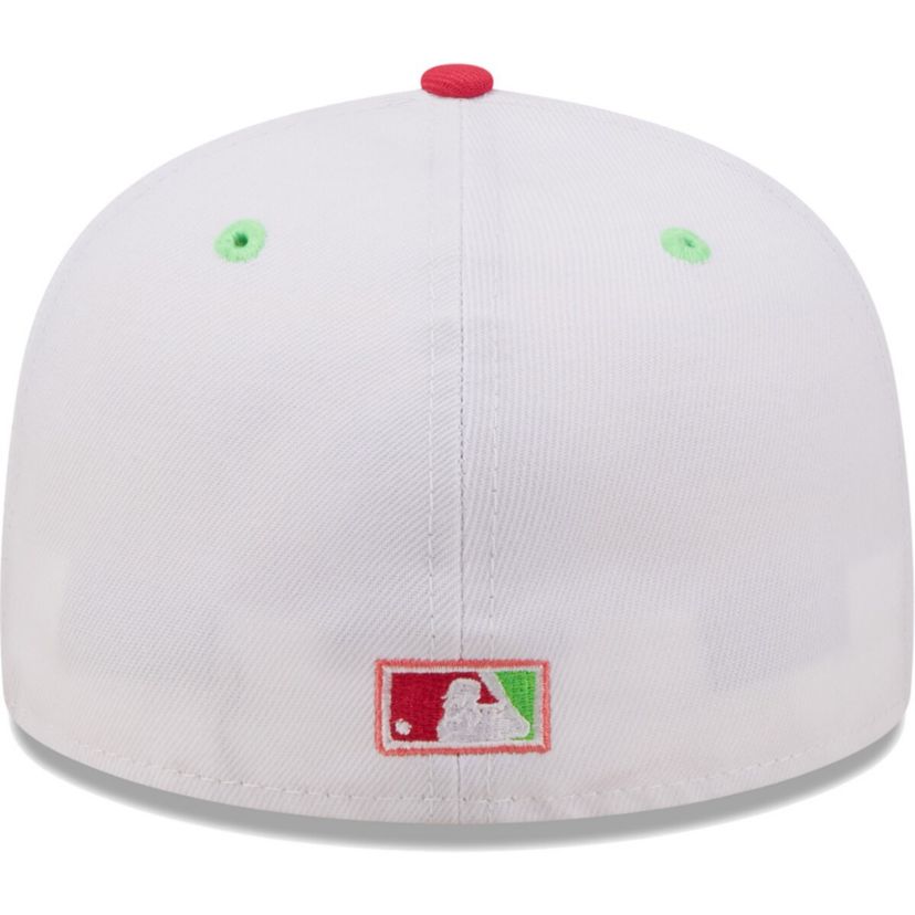 Chicago White Sox MLB White/Coral Chicago Sox 2003 MLB All-Star Game Strawberry Lolli 59FIFTY Fitted Hat