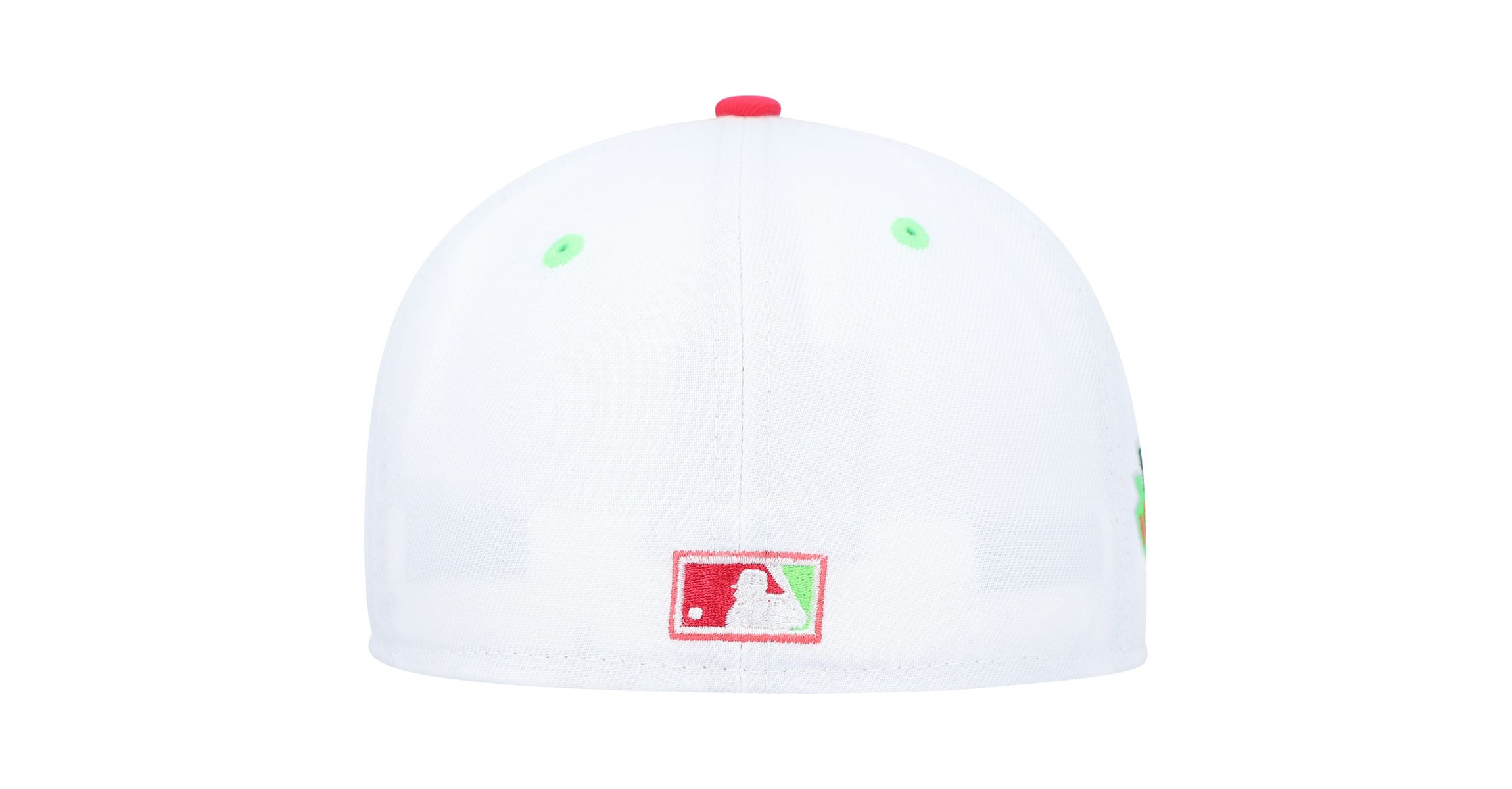 Boston Red Sox MLB White/Coral Boston Sox Fenway Park 100th Anniversary Strawberry Lolli 59FIFTY Fitted Hat
