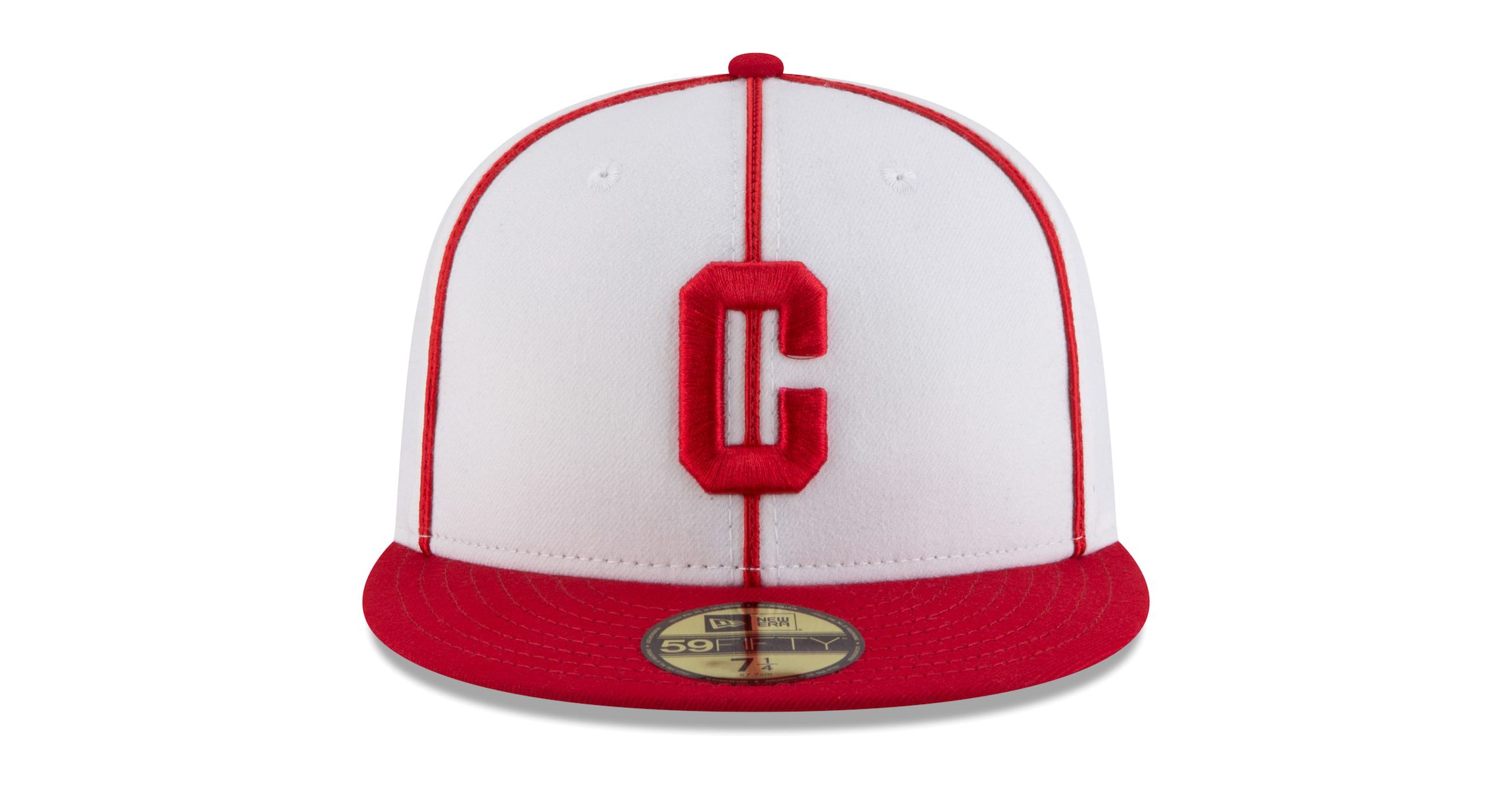 Negro League White/Red Pittsburgh Crawfords Cooperstown Collection Turn Back The Clock 59FIFTY Fitted Hat
