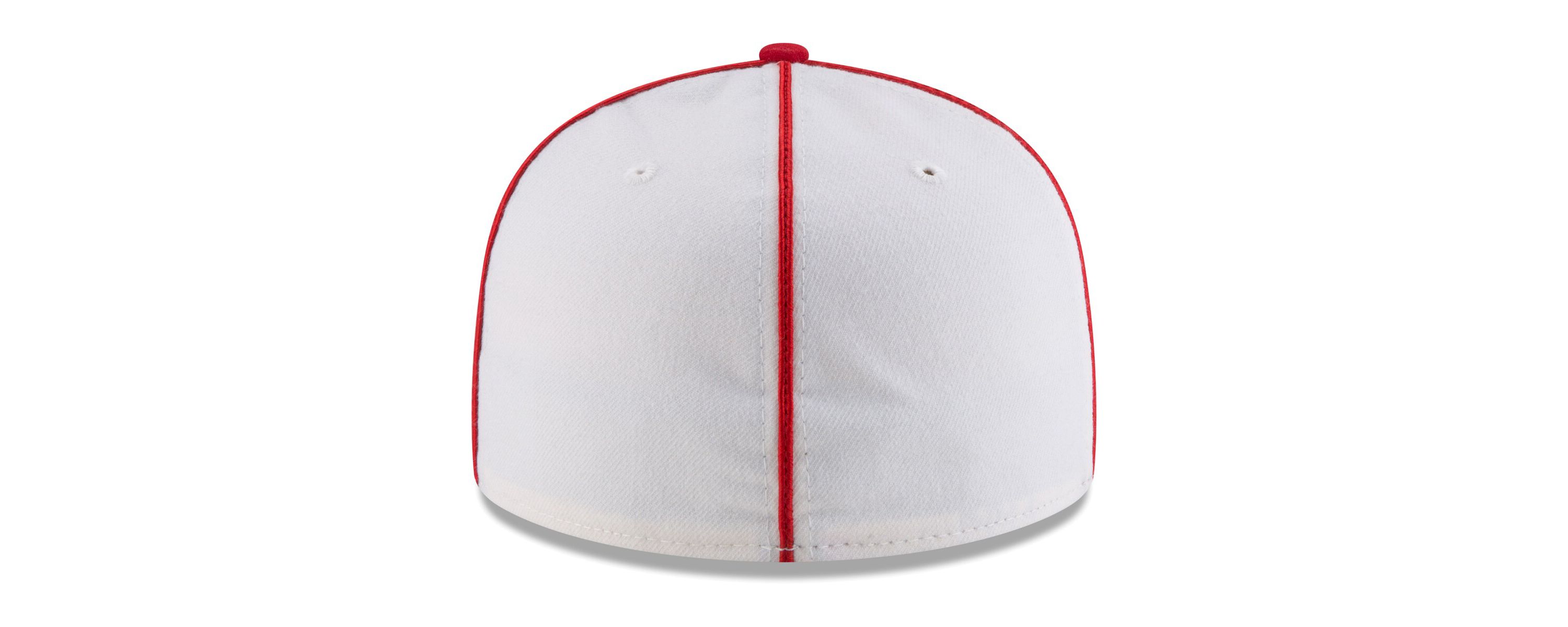 Negro League White/Red Pittsburgh Crawfords Cooperstown Collection Turn Back The Clock 59FIFTY Fitted Hat