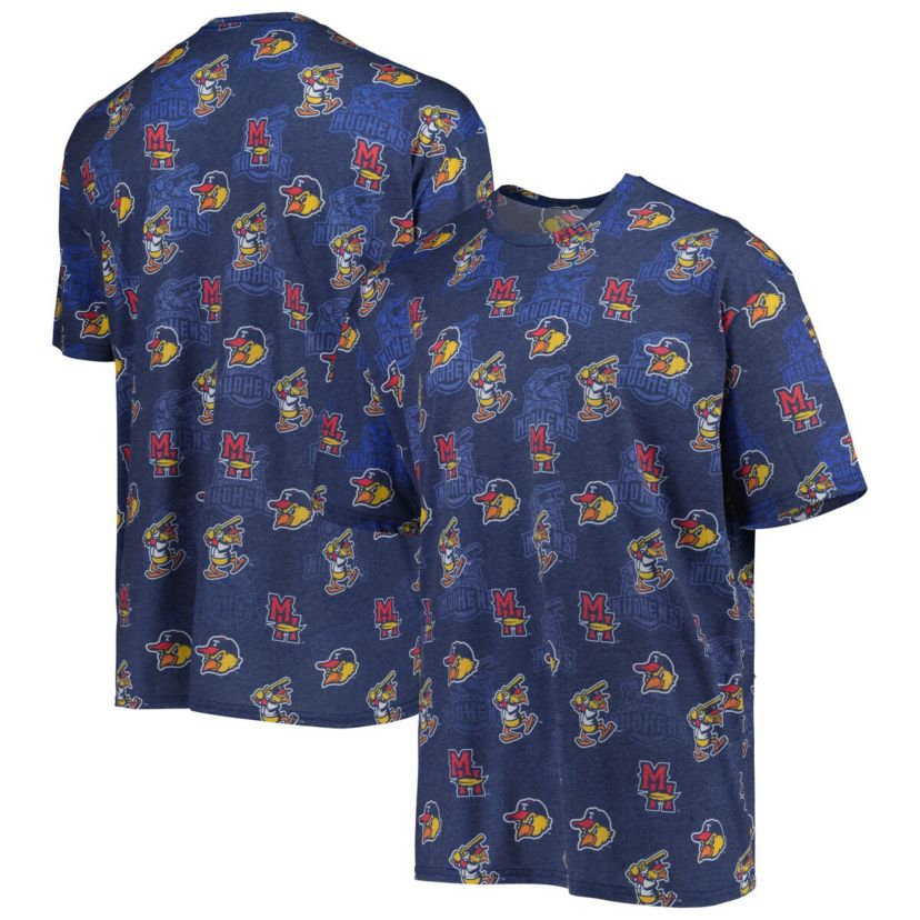 MiLB Toledo Mud Hens Allover Print Crafted T-Shirt