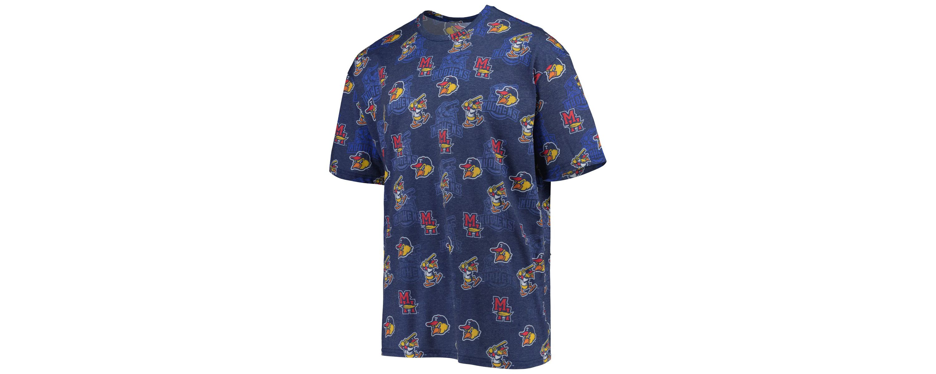 MiLB Toledo Mud Hens Allover Print Crafted T-Shirt