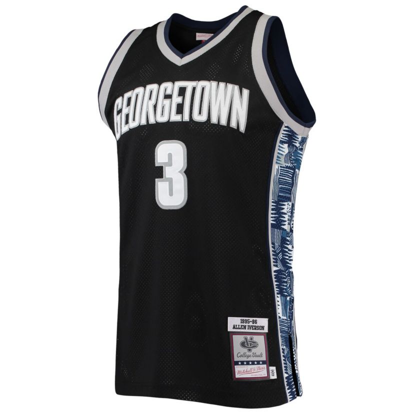 NCAA Allen Iverson Georgetown Hoyas 1995/96 Authentic Throwback Jersey