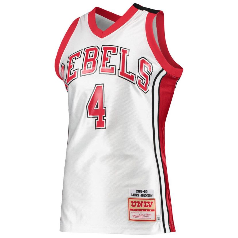 NCAA Larry Johnson UNLV Rebels 1989/90 Authentic Throwback Jersey
