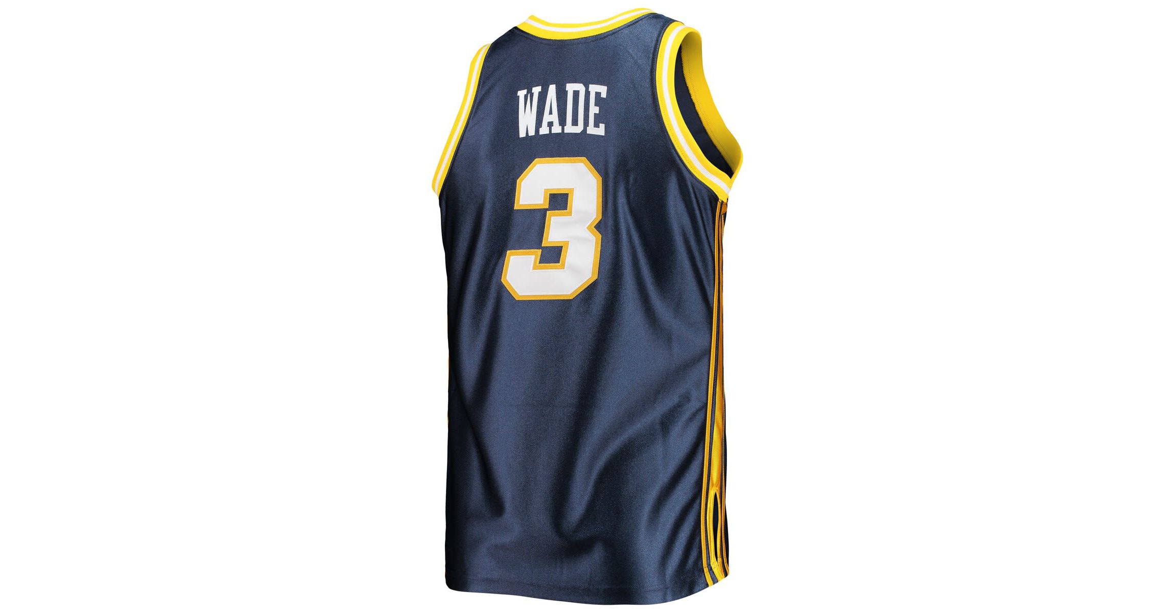 NCAA Dwyane Wade Marquette Golden Eagles Authentic Throwback NCAA Jersey