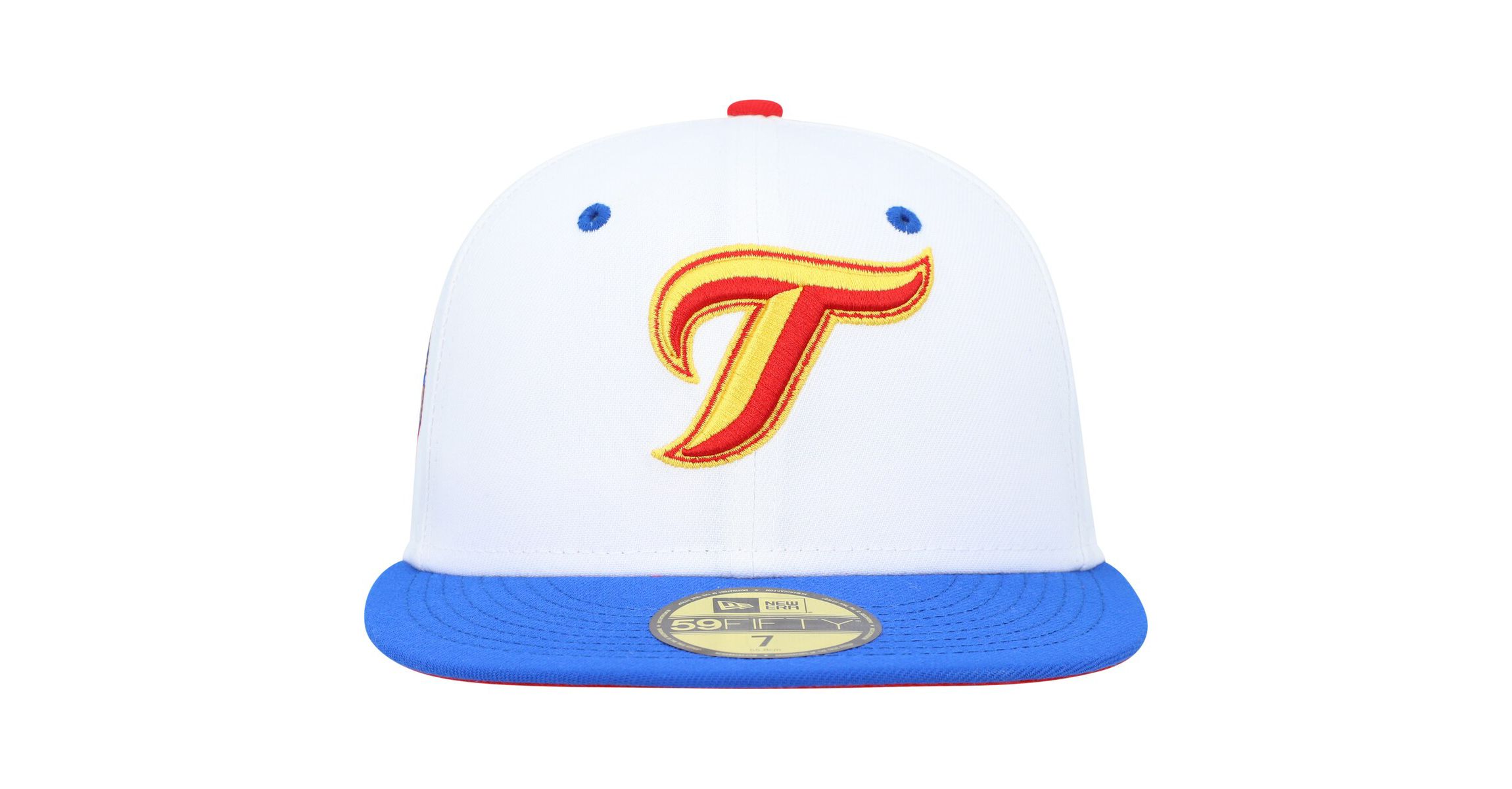 Toronto Blue Jays MLB White/Royal Toronto Jays 30th Anniversary Cherry Lolli 59FIFTY Fitted Hat