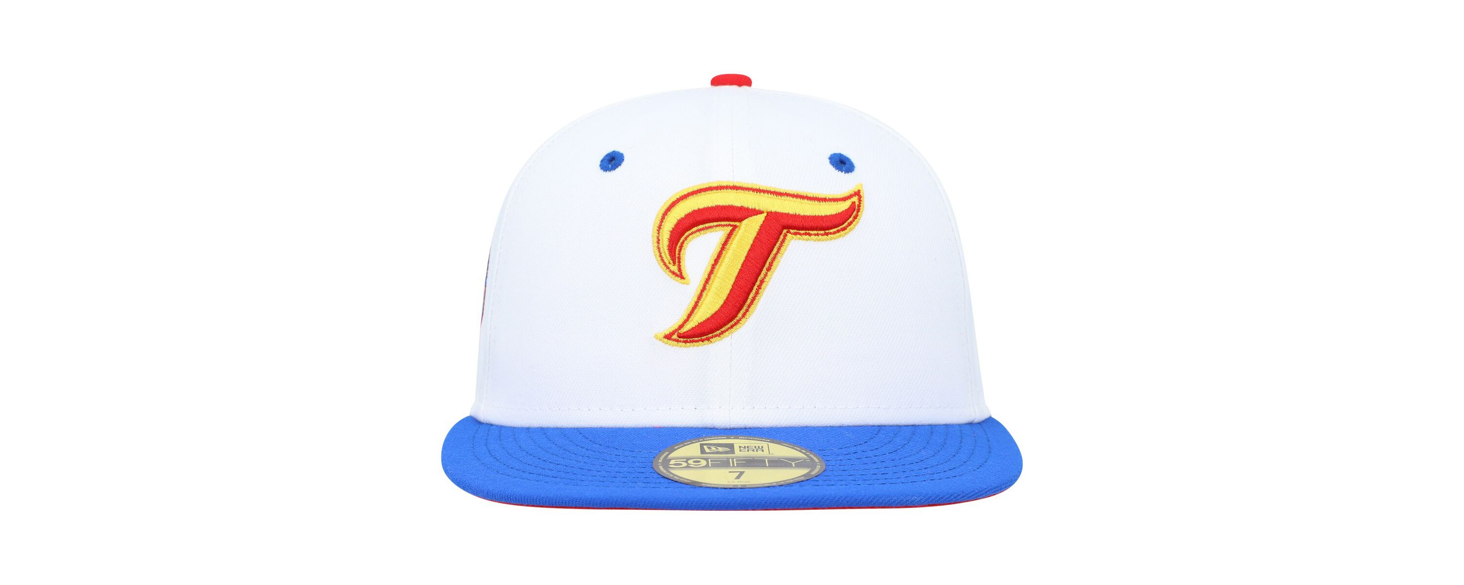 Toronto Blue Jays MLB White/Royal Toronto Jays 30th Anniversary Cherry Lolli 59FIFTY Fitted Hat