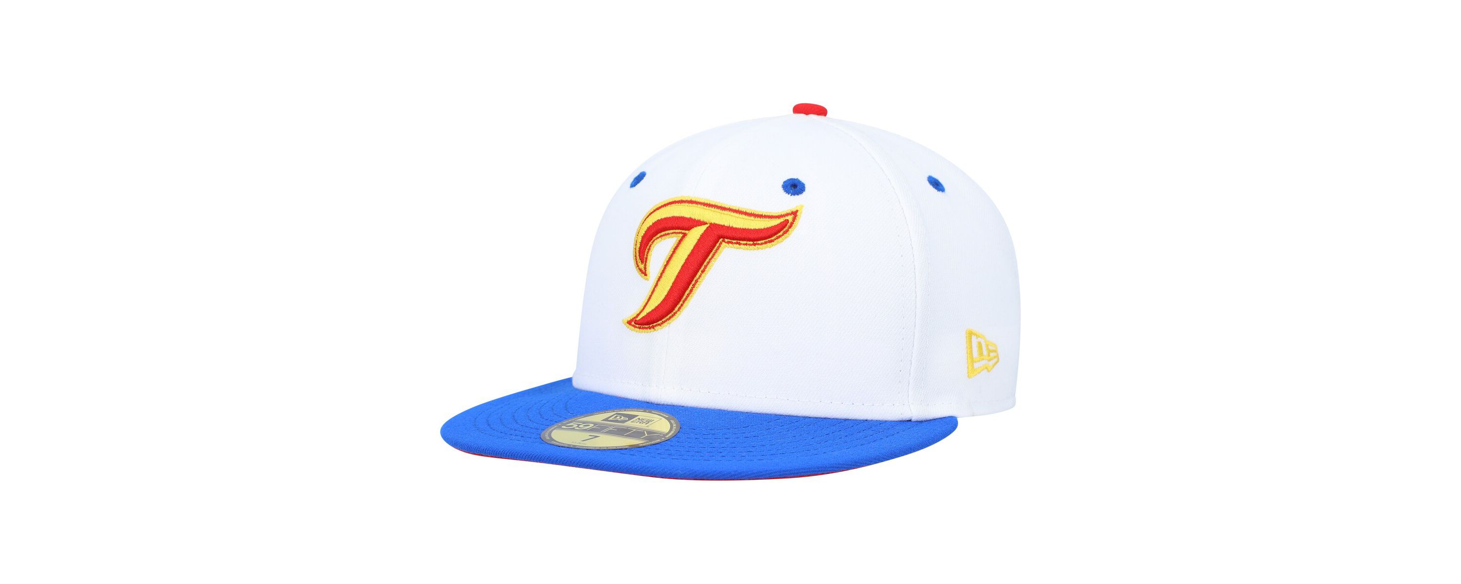 Toronto Blue Jays MLB White/Royal Toronto Jays 30th Anniversary Cherry Lolli 59FIFTY Fitted Hat