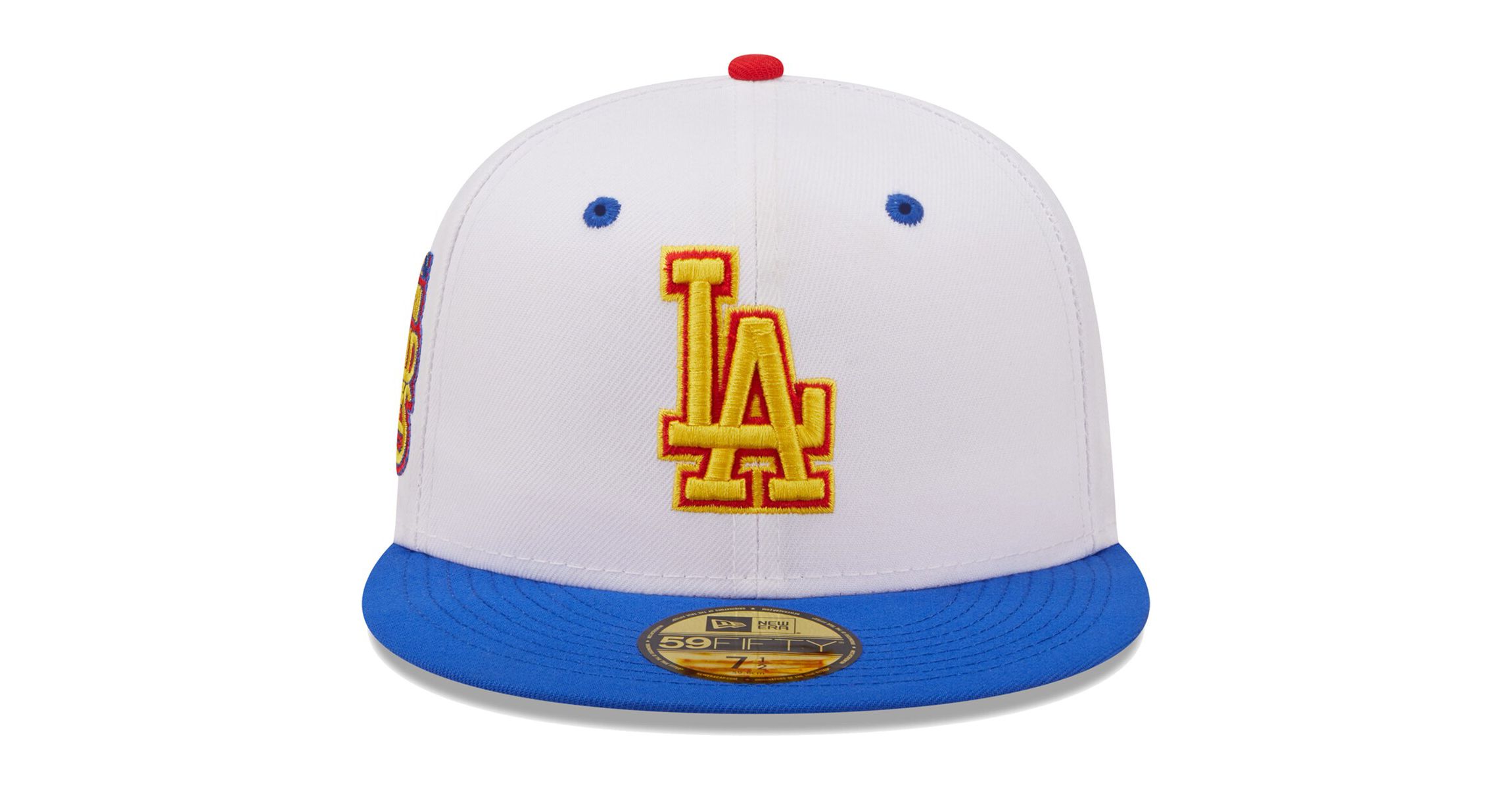 MLB White/Royal Los Angeles Dodgers 75th World Series Cherry Lolli 59FIFTY Fitted Hat