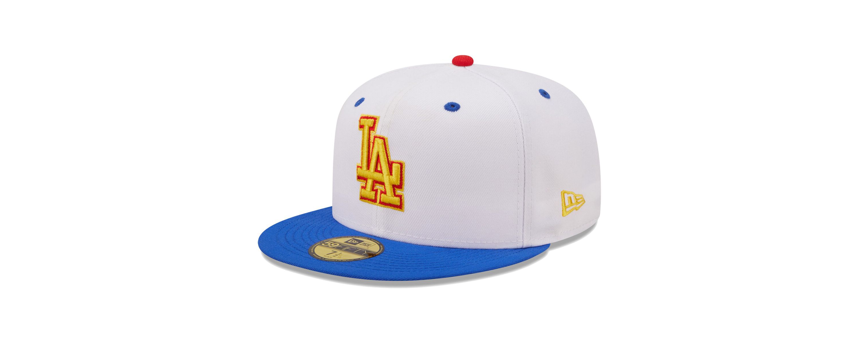 MLB White/Royal Los Angeles Dodgers 75th World Series Cherry Lolli 59FIFTY Fitted Hat