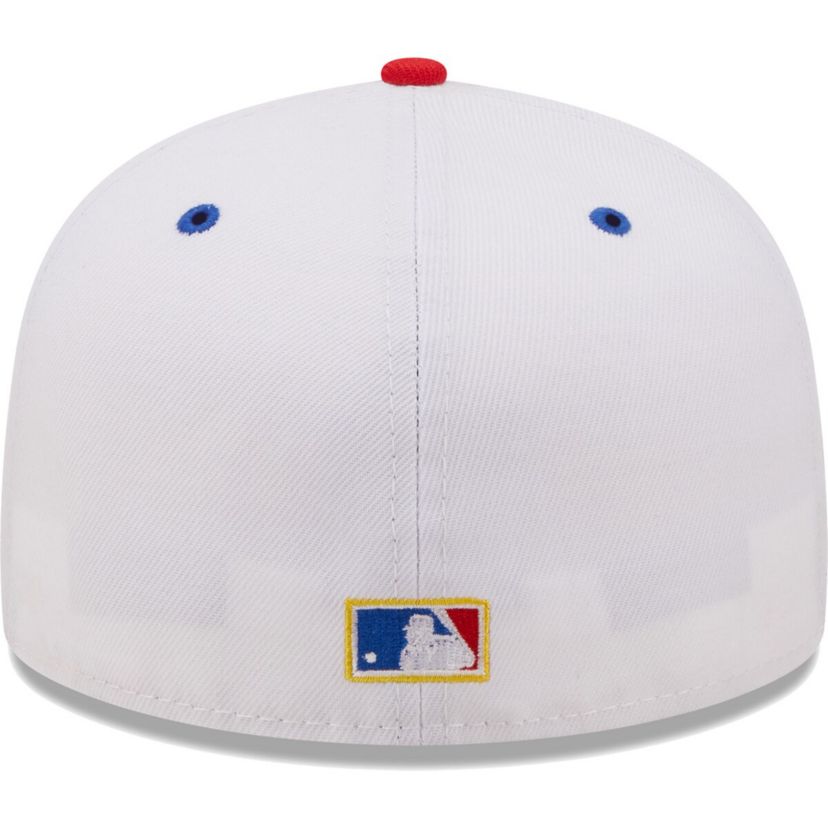 MLB White/Royal Los Angeles Dodgers 75th World Series Cherry Lolli 59FIFTY Fitted Hat