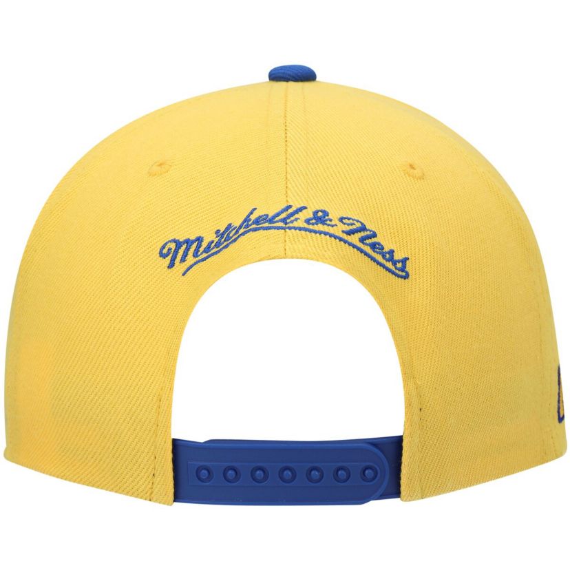 NBA Gold/Royal Denver Nuggets Hardwood Classics Snapback Hat