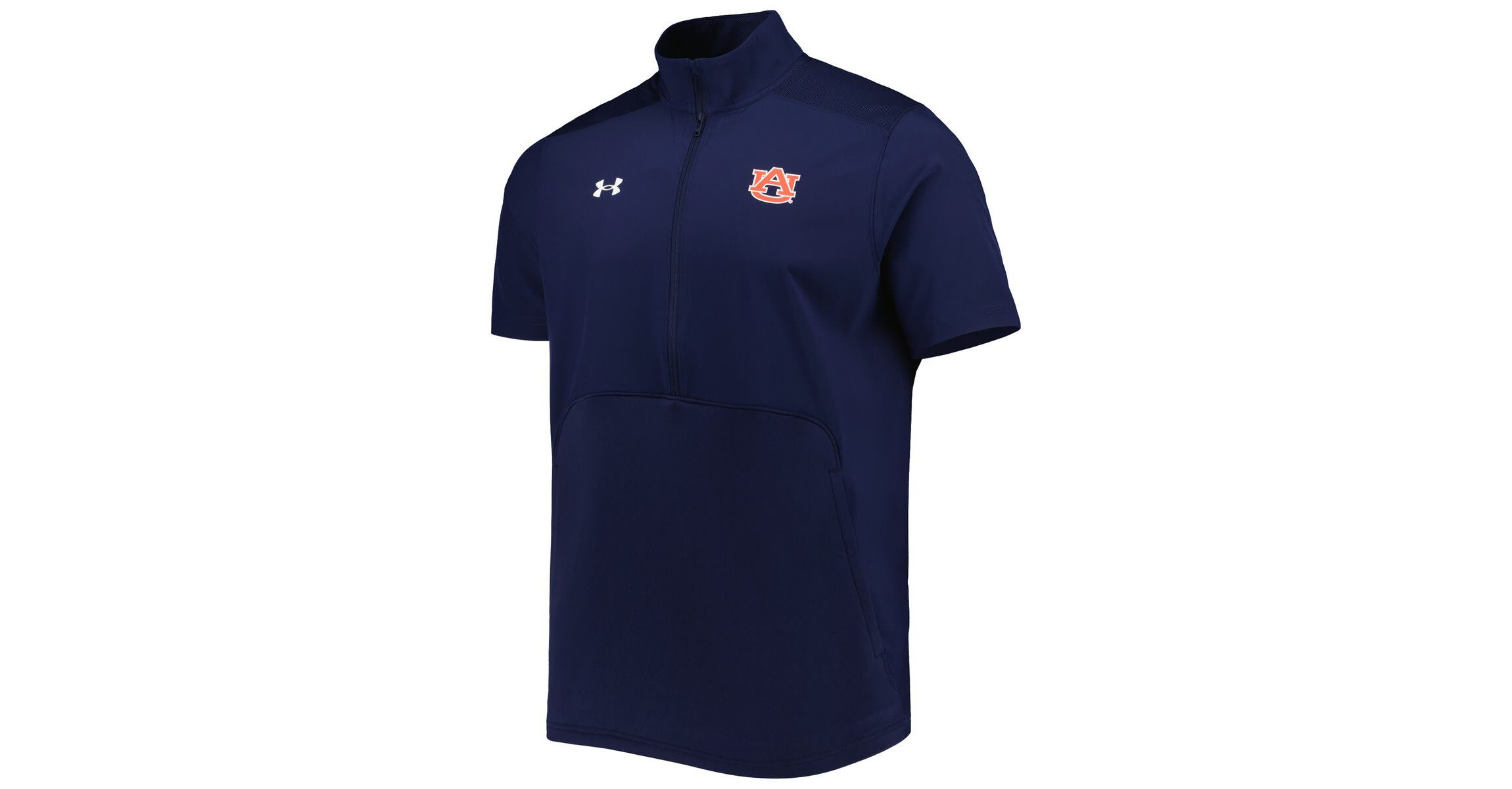 NCAA Under Armour Auburn Tigers Motivate 2.0 Half-Zip Jacket