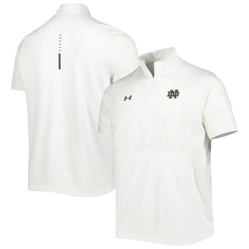 NCAA Under Armour Notre Dame Fighting Irish Motivate 2.0 Half-Zip Jacket