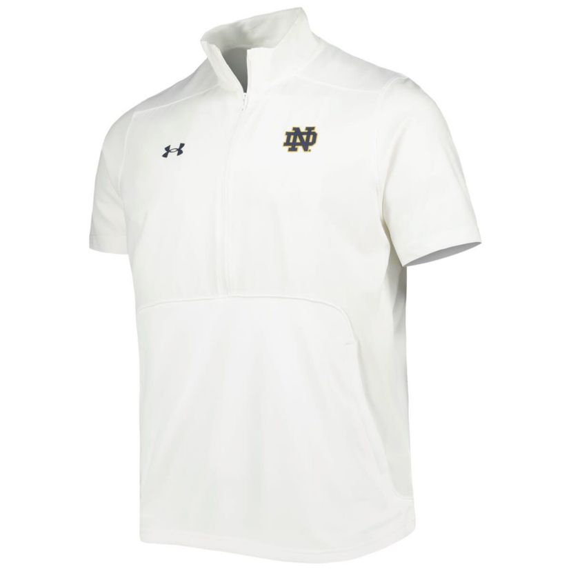 NCAA Under Armour Notre Dame Fighting Irish Motivate 2.0 Half-Zip Jacket