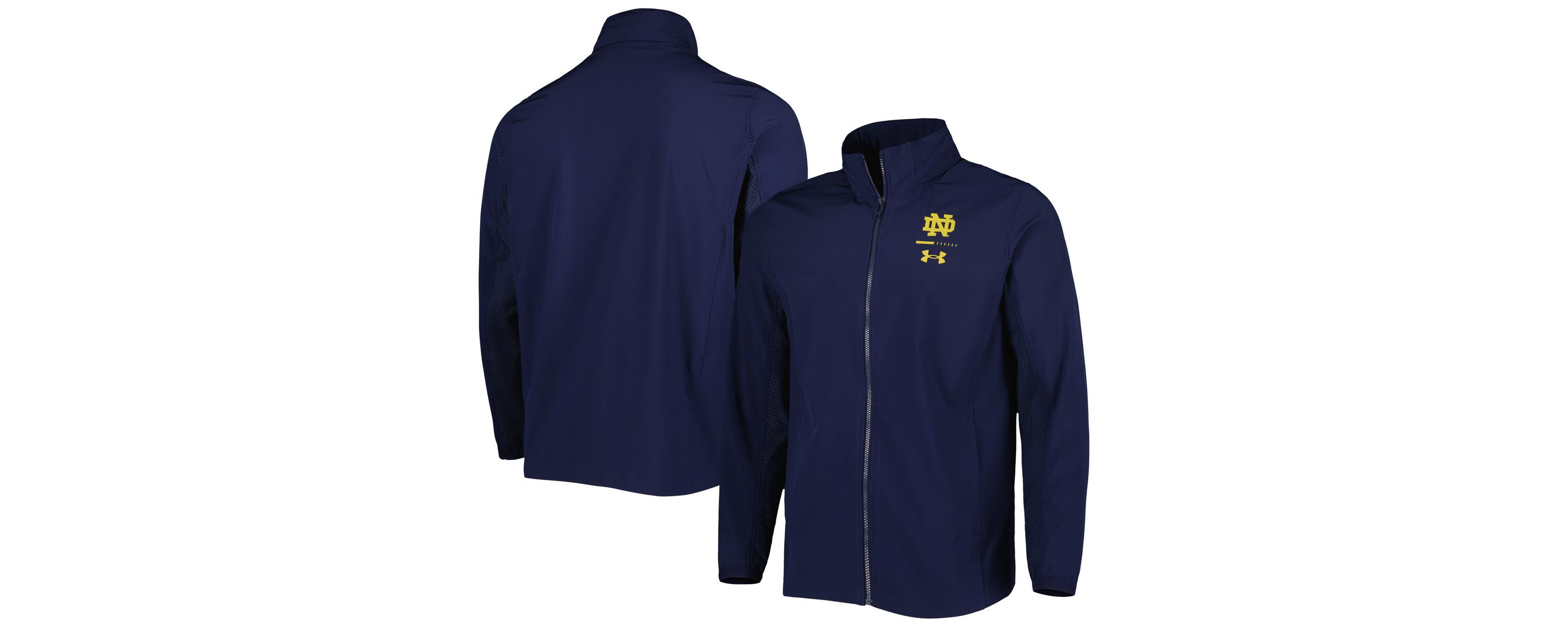 NCAA Under Armour Notre Dame Fighting Irish Squad 3.0 Full-Zip Jacket