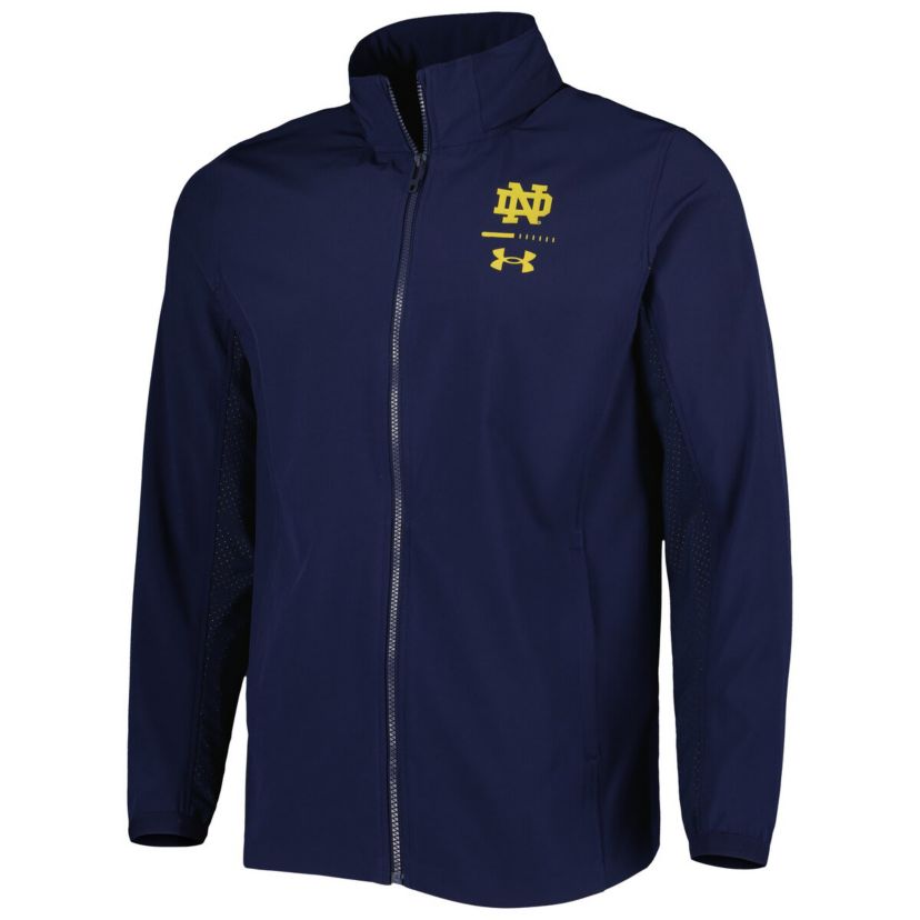 NCAA Under Armour Notre Dame Fighting Irish Squad 3.0 Full-Zip Jacket