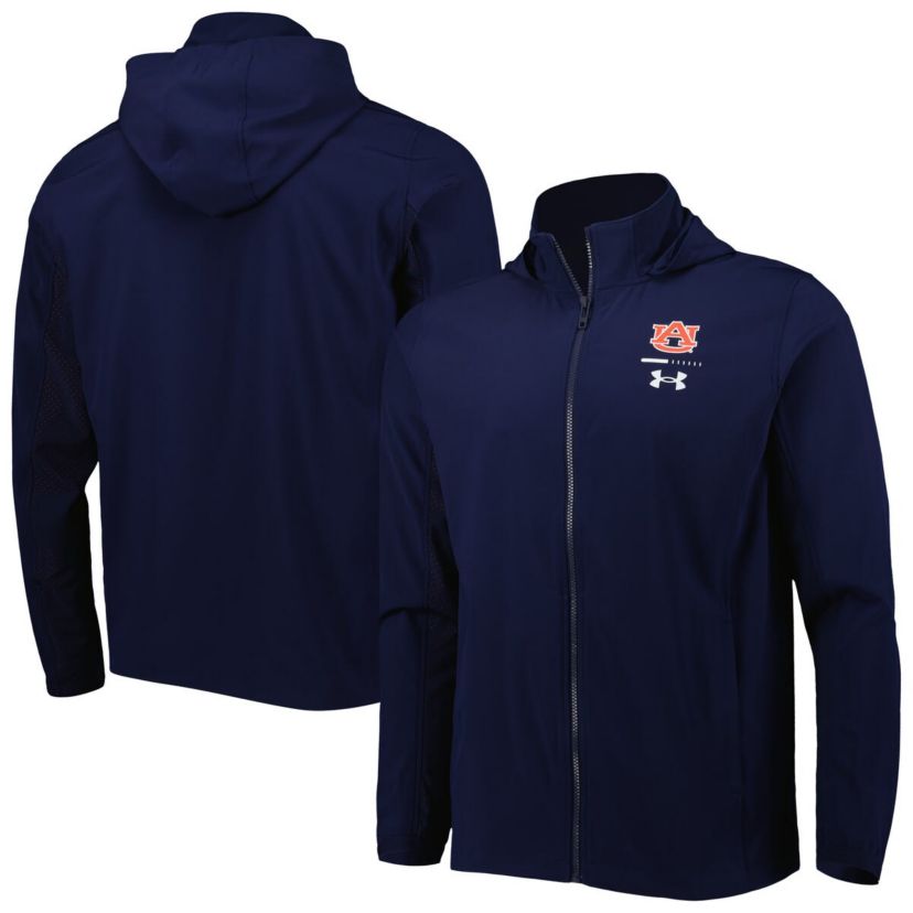NCAA Under Armour Auburn Tigers Swoven Performance Full-Zip Jacket