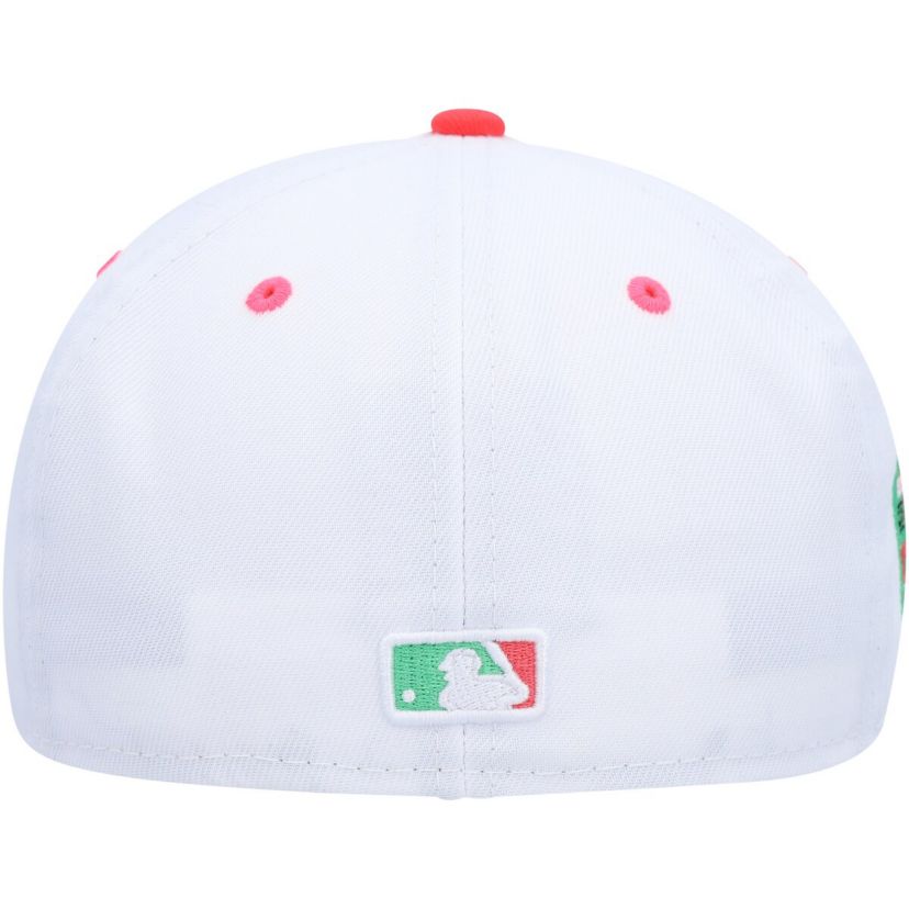 MLB White/Green Los Angeles Dodgers Watermelon Lolli 59FIFTY Fitted Hat