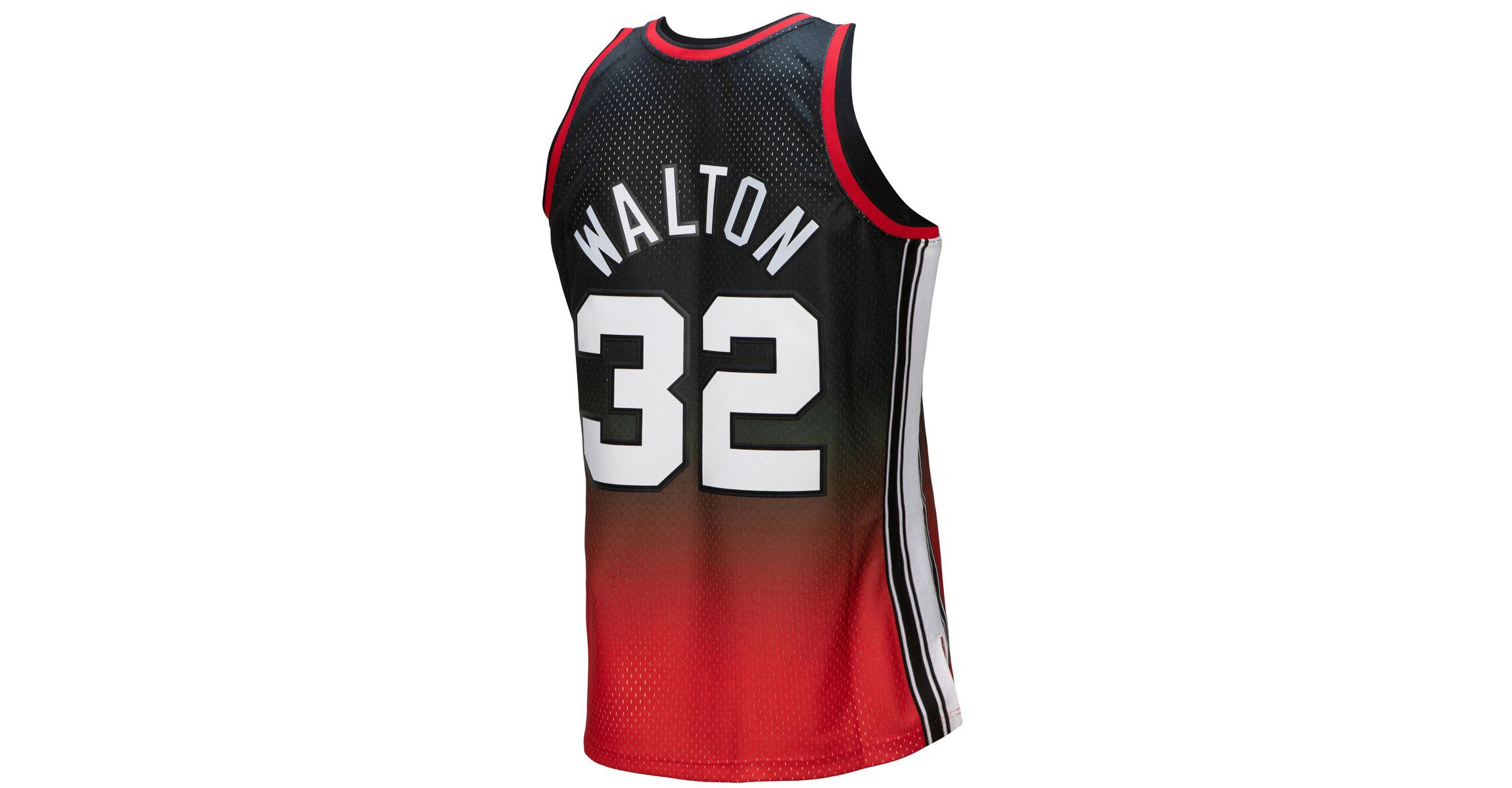 NBA Bill Walton Portland Trail Blazers 1976/77 Hardwood Classics Fadeaway Swingman Player Jersey