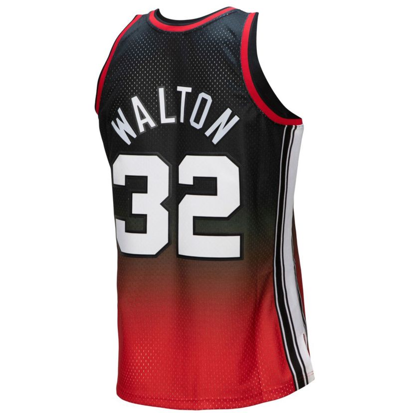 NBA Bill Walton Portland Trail Blazers 1976/77 Hardwood Classics Fadeaway Swingman Player Jersey