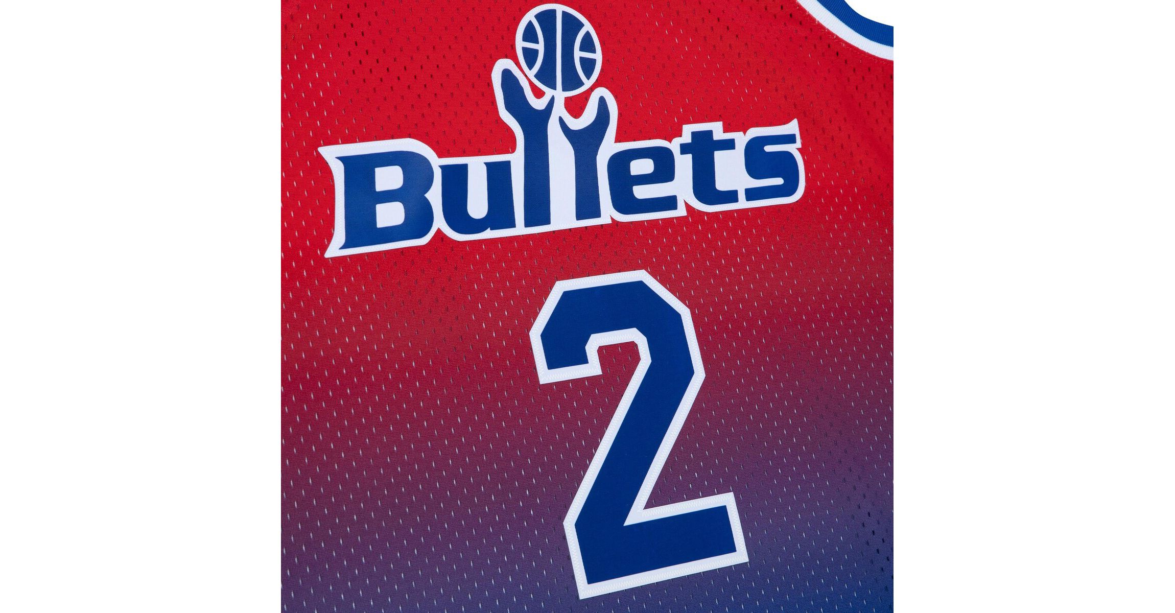 Hardwood Classic Teams Chris Webber Washington Bullets 1994/95 Hardwood Classics Fadeaway Swingman Player Jersey