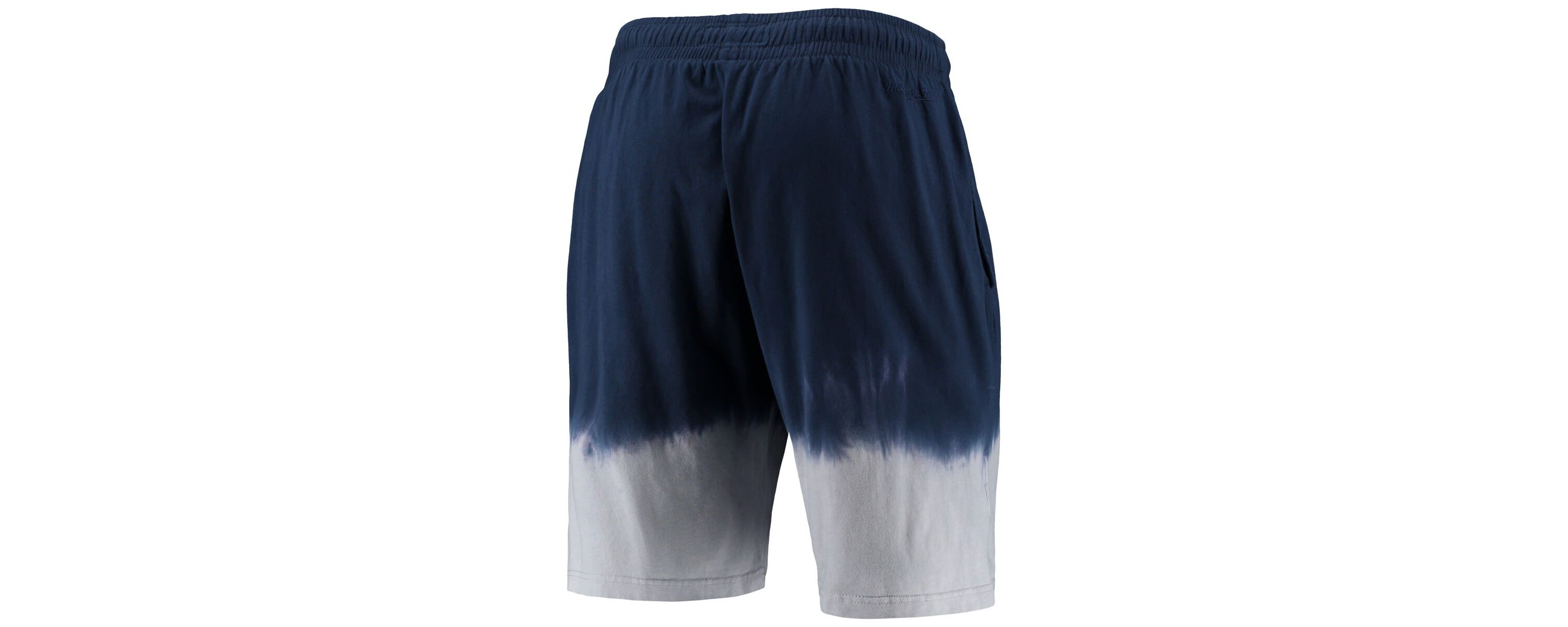 NCAA Navy/Gray Georgetown Hoyas Tie-Dye Shorts