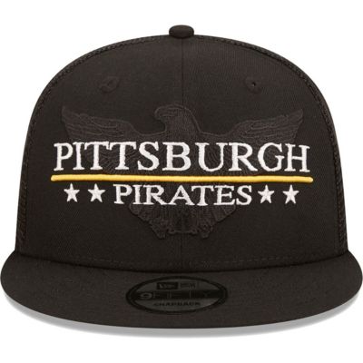 MLB Pittsburgh Pirates Patriot Trucker 9FIFTY Snapback Hat