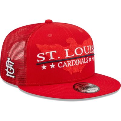 MLB St. Louis Cardinals Patriot Trucker 9FIFTY Snapback Hat