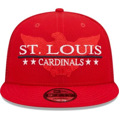 MLB St. Louis Cardinals Patriot Trucker 9FIFTY Snapback Hat