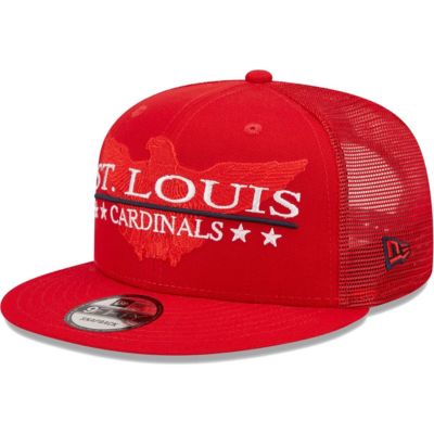 MLB St. Louis Cardinals Patriot Trucker 9FIFTY Snapback Hat