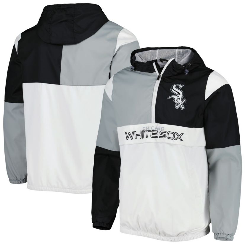 Chicago White Sox MLB Chicago Sox Fair Catch Half-Zip Hoodie